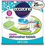 Ecozone | Dishwasher Tablets - Classic | 1 x 25 tabs