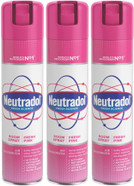 Neutradol Room Spray, Fast Acting Aerosol, Air Freshener for Home & Office, Odour Eliminator, Multipack of 3 x 300ml (Fresh Pink) Neutradol Room Spray, Fast Acting Aerosol, Air Freshener for Home & Office, Odour Eliminator, Multipack of 3 x 300ml (Fresh Pink)