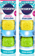 Ecozone Laundry Tumble Dryercubes BUNDLE | 2 Packs- 4 Pieces I Reduces Drying Time & Saves Energy Ecozone Laundry Tumble Dryercubes BUNDLE | 2 Packs- 4 Pieces I Reduces Drying Time & Saves Energy