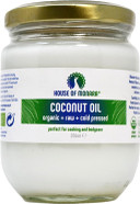 House of Monara Organic Extra Virgin Coconut Oil Pure, Raw and Cold Pressed 500 ml House of Monara Organic Extra Virgin Coconut Oil Pure, Raw and Cold Pressed 500 ml