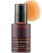 HYGGEE Natural Repair Serum - Hydrating & Nourishing Face Serum with Ginseng Extract - Antioxidant & Rejuvenating - Highly Concentrated Formula for Night Treatment - Skin Irritation Free, 1.01 fl.oz1.01 Fl Oz (Pack of 1)