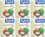 Kara Coconut Cream 200ml (Pack of 6)