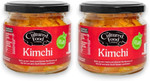 The Cultured Food Company Korean Vegan Kimchi 2x 300g - Traditionally Fermented - Unpasteurised - Hot and Spicy - Probiotic Rich - Made from Napa Cabbage & Daikon Radish - No Preservatives The Cultured Food Company Korean Vegan Kimchi 2x 300g - Traditionally Fermented - Unpasteurised - Hot and Spicy - Probiotic Rich - Made from Napa Cabbage & Daikon Radish - No Preservatives