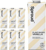 SPROUD - Plant-Based Milk, Zero Sugar, Low Carb, High Protein, Long Life, Powered by Peas, Perfect for Keto and Low Calorie Diets (Unsweetened) (6 x 1L) SPROUD - Plant-Based Milk, Zero Sugar, Low Carb, High Protein, Long Life, Powered by Peas, Perfect for Keto and Low Calorie Diets (Unsweetened) (6 x 1L)