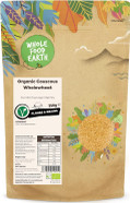 Wholefood Earth Organic Couscous Wholewheat 250g | Raw | GMO Free | Vegan | High Fibre | Certified Organic Wholefood Earth Organic Couscous Wholewheat 250g | Raw | GMO Free | Vegan | High Fibre | Certified Organic