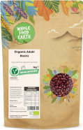 Wholefood Earth Organic Aduki Beans 1kg Vegan | GMO Free | High Fibre | High Protein | Certified Organic Wholefood Earth Organic Aduki Beans 1kg Vegan | GMO Free | High Fibre | High Protein | Certified Organic