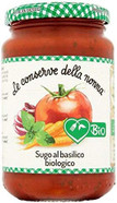 Le Conserve Della Nonna Gluten Free Tomato & Basil Pasta Sauce 350g - Pack of 6 Le Conserve Della Nonna Gluten Free Tomato & Basil Pasta Sauce 350g - Pack of 6
