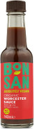 Bonsan Organic Vegan Worcester Sauce 140ml - Yeast Free, GMO Free - Ideal for Sauces, Marinades & Cooking - Absolutely Vegan Bonsan Organic Vegan Worcester Sauce 140ml - Yeast Free, GMO Free - Ideal for Sauces, Marinades & Cooking - Absolutely Vegan