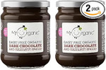 Mr Organic - Organic Dark Chocolate & Hazelnut Spread 200g - Non GMO & Preservative Free - Gluten Free & Vegan - Made with Low Fat Cocoa Powder and Hazelnut Paste (Pack of 2) Mr Organic - Organic Dark Chocolate & Hazelnut Spread 200g - Non GMO & Preservative Free - Gluten Free & Vegan - Made with Low Fat Cocoa Powder and Hazelnut Paste (Pack of 2)