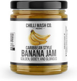 Banana Jam 190g - Chilli Mash Co - Sweet, Fruity, Caribbean-Inspired Spread Made with Costa Rican Bananas, Sugar and Lime Juice Banana Jam 190g - Chilli Mash Co - Sweet, Fruity, Caribbean-Inspired Spread Made with Costa Rican Bananas, Sugar and Lime Juice