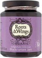 Roots & Wings Organic Blackcurrant Jam 340g