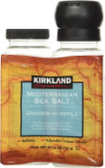 Kirkland Signature Mediterranean Sea Salt Spice Adjustable Grinder + Refill 737g