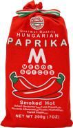 Menol Spices Authentic Hungarian Smoked Paprika Powder (Smoked Hot 200g) Premium Gourmet Quality, Incredible Smokey and Spicy Flavour, Vibrant Red, Produced in region of Szeged, Hungary Menol Spices Authentic Hungarian Smoked Paprika Powder (Smoked Hot 200g) Premium Gourmet Quality, Incredible Smokey and Spicy Flavour, Vibrant Red, Produced in region of Szeged, Hungary