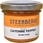 Steenbergs Organic Cayenne Pepper 55 g (Pack of 3)