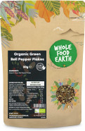 Wholefood Earth Organic Green Bell Pepper Flakes 50 g | GMO Free | Certified Organic Wholefood Earth Organic Green Bell Pepper Flakes 50 g | GMO Free | Certified Organic