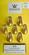 Khanya Q10 Concentrado Reafirmante Antiarrugas Con Extracto De Ginkgo | Vitamina E Khanya Q10 Concentrado Reafirmante Antiarrugas Con Extracto De Ginkgo | Vitamina E
