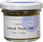 Steenbergs Organic Ground Anise Seed Powder Standard Jar 45g