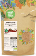 Wholefood Earth Organic Ceylon Cinnamon Powder (True) 2kg Raw | Srilanka | True Ceylon | GMO Free | Vegan | Certified Organic Wholefood Earth Organic Ceylon Cinnamon Powder (True) 2kg Raw | Srilanka | True Ceylon | GMO Free | Vegan | Certified Organic