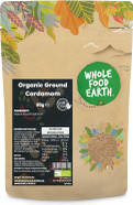 Wholefood Earth Organic Ground Cardamom 500 g | GMO Free | Certified Organic