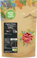 Whole Food Earth® - Organic Whole Dried Red Chillies 500 g | GMO Free | Certified Organic Whole Food Earth® - Organic Whole Dried Red Chillies 500 g | GMO Free | Certified Organic