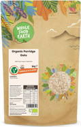 Wholefood Earth Organic Porridge Oats 1 kg | GMO Free | Vegan | High Fibre | Certified Organic Wholefood Earth Organic Porridge Oats 1 kg | GMO Free | Vegan | High Fibre | Certified Organic