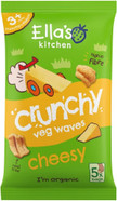 Ella's Kitchen Crunchy Veg Waves Cheesy 3+ Years 5 x 10g (50g)