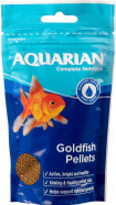 AQUARIAN Complete Nutrition, Aquarium Goldfish Food Pellets Also Suitable For Small Pond Fish, 100 g Bag AQUARIAN Complete Nutrition, Aquarium Goldfish Food Pellets Also Suitable For Small Pond Fish, 100 g Bag