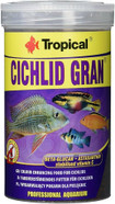 CICHLID GRAN 100ml / 55g - high-protein, colour-enhancing sinking granules for omnivorous and carnivorous cichlids, including malawi species CICHLID GRAN 100ml / 55g - high-protein, colour-enhancing sinking granules for omnivorous and carnivorous cichlids, including malawi species