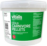 Vitalis Cichlid Carnivore Pellets Tropical Fish Food (1mm) 1.8kg