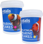 Vitalis Platinum Marine Flakes 40g & Marine Flakes 40g for Marine Reef Fish Food Aquarium Tank Vitalis Platinum Marine Flakes 40g & Marine Flakes 40g for Marine Reef Fish Food Aquarium Tank