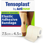 Tensoplast by Actimove Sports Edition EAB Tape for Firm Compression, with Medium Support for Joints, 7.5 cm x 4.5 m, Cream, 1 Roll Tensoplast by Actimove Sports Edition EAB Tape for Firm Compression, with Medium Support for Joints, 7.5 cm x 4.5 m, Cream, 1 Roll
