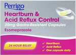 Esomeprazole 20mg Heartburn & Acid Reflux Control 24-Hour Acid Reducer for Indigestion & Heartburn Fast-Acting, Delayed-Release Capsules Reduces Stomach Acid 14 Count Esomeprazole 20mg Heartburn & Acid Reflux Control 24-Hour Acid Reducer for Indigestion & Heartburn Fast-Acting, Delayed-Release Capsules Reduces Stomach Acid 14 Count