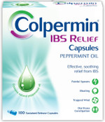 Colpermin IBS Relief - Peppermint Oil Capsules for Irritable Bowel Syndrome Colpermin Capsules - 100 Pack Colpermin IBS Relief - Peppermint Oil Capsules for Irritable Bowel Syndrome Colpermin Capsules - 100 Pack