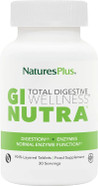 NaturesPlus GI Nutra Total Digestive Wellness - Probiotics Supplement with Prebiotics, Digestive Enzymes, Glutamine, Calcium - Gut, Bloating - Vegetarian, Gluten Free - 90 Tablets NaturesPlus GI Nutra Total Digestive Wellness - Probiotics Supplement with Prebiotics, Digestive Enzymes, Glutamine, Calcium - Gut, Bloating - Vegetarian, Gluten Free - 90 Tablets