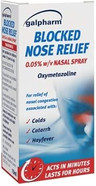 Galpharm Blocked Nose Relief Spray for Relief of Nasal Congestion by colds, Catarrh or hay-Fever Galpharm Blocked Nose Relief Spray for Relief of Nasal Congestion by colds, Catarrh or hay-Fever