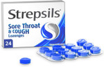 Strepsils Sore Throat and Cough, Pack of 24