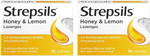 Strepsils Honey and Lemon Lozenges, 16 Total, Soothing Relief, Sore Throat Relief, Immediate Prevention, Effective Antiseptics, Fast Acting Relief, Up to 2 Hours Relief, Sore Throat, Medication Strepsils Honey and Lemon Lozenges, 16 Total, Soothing Relief, Sore Throat Relief, Immediate Prevention, Effective Antiseptics, Fast Acting Relief, Up to 2 Hours Relief, Sore Throat, Medication