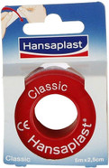 Hansaplast Fixierpflaster Classic, 5 m x 2,5 cm - 1 Rolle - B013GBS20Y | Packung (5 m) Hansaplast Fixierpflaster Classic, 5 m x 2,5 cm - 1 Rolle - B013GBS20Y | Packung (5 m)