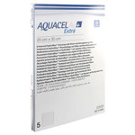 ConvaTec 3862679 Aquacel Ag+ Extra Dressing, 20 cm Width, 30 cm Length (Pack of 5) ConvaTec 3862679 Aquacel Ag+ Extra Dressing, 20 cm Width, 30 cm Length (Pack of 5)