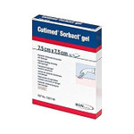 BSN Medical 7261100 Cutimed Sorbact Antimicrobial Hydrogel Dressing, 7.5 cm x 7.5 cm Size (Pack of 10) BSN Medical 7261100 Cutimed Sorbact Antimicrobial Hydrogel Dressing, 7.5 cm x 7.5 cm Size (Pack of 10)