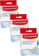 Elastoplast Aqua Protect Plasters - 20 Waterproof Plasters for Swimming/Bathing, Strong Adhesion, Flexible and Breathable Elastoplast Aqua Protect Plasters - 20 Waterproof Plasters for Swimming/Bathing, Strong Adhesion, Flexible and Breathable