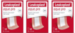 Leukoplast 7645709 Aqua Pro Dressing Plasters - Waterproof Extra-Thin Adhesive Wound Dressings - Ideal for Swimming/Bathing - Absorbant Padding - 10 PCs, Transparent, 38 x 63mm Pack - 10pcs Leukoplast 7645709 Aqua Pro Dressing Plasters - Waterproof Extra-Thin Adhesive Wound Dressings - Ideal for Swimming/Bathing - Absorbant Padding - 10 PCs, Transparent, 38 x 63mm Pack - 10pcs