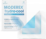 Moderex Hydrocool Hydrogel Dressings for Dry Wounds, Secondary Burns and Rehydrating necrotic Tissue (15x15cm x 10 with Border) Moderex Hydrocool Hydrogel Dressings for Dry Wounds, Secondary Burns and Rehydrating necrotic Tissue (15x15cm x 10 with Border)