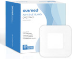 Ourmed Sterile Wound Plasters 15 x 15 cm, Self-Adhesive Sterile Wound Dressing with Strong Adhesion, Protects Against Cuts and Scratches, Painless to Remove, Individually Wrapped, Pack of 25 Ourmed Sterile Wound Plasters 15 x 15 cm, Self-Adhesive Sterile Wound Dressing with Strong Adhesion, Protects Against Cuts and Scratches, Painless to Remove, Individually Wrapped, Pack of 25