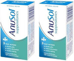 Anusol, Suppositories Treatment for Haemorrhoids Shrinks Piles Relieves Discomfort and Soothes Itching, 12 Suppositories Anusol, Suppositories Treatment for Haemorrhoids Shrinks Piles Relieves Discomfort and Soothes Itching, 12 Suppositories