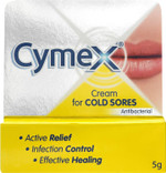 Cymex Cream for Cold Sores x 6