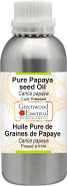 Greenwood Essential Pure Papaya Seed Oil (Carica papaya) with Glass Dropper Cold Pressed Natural Therapeutic Grade 100ml (3.38 oz) Greenwood Essential Pure Papaya Seed Oil (Carica papaya) with Glass Dropper Cold Pressed Natural Therapeutic Grade 100ml (3.38 oz)