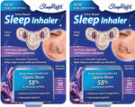 SleepRight Intra-Nasal Sleep Inhaler Nasal Congestion Reducer with Lavender (2-Pack) SleepRight Intra-Nasal Sleep Inhaler Nasal Congestion Reducer with Lavender (2-Pack)