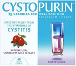 2 X Cystopurin 3g Granules for Oral Solution with Natural Cranberry Juice Extract 6 Sachets