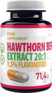 Hepatica Hawthorn Berry Extract 10,000mg Equivalent (500mg of 20:1 Extract) 120 Vegan Capsules with 1.5% Flavonoids, 3rd Party Lab Tested High Strength Heart Health Support Supplement Hepatica Hawthorn Berry Extract 10,000mg Equivalent (500mg of 20:1 Extract) 120 Vegan Capsules with 1.5% Flavonoids, 3rd Party Lab Tested High Strength Heart Health Support Supplement